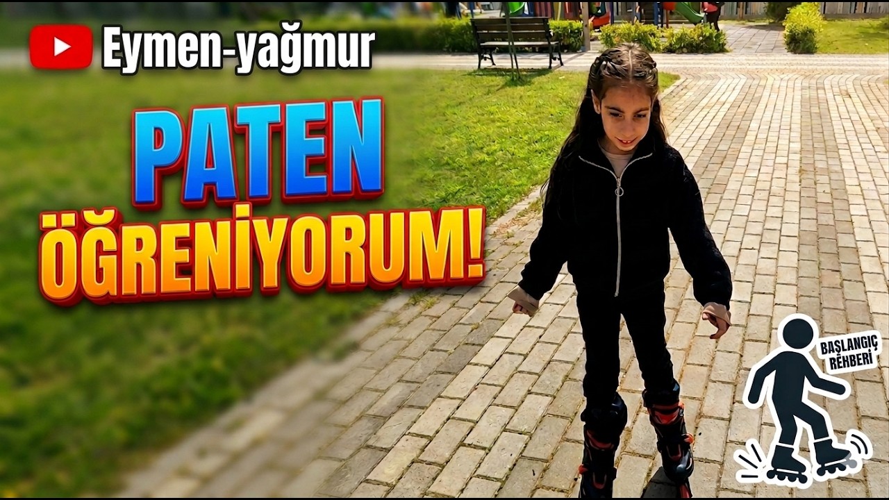 G&uuml;neşli Bir G&uuml;nde Parkta ve  Paten Keyfi ☀️ | Vlog