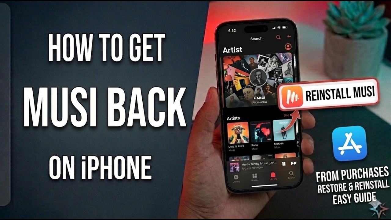 How to get Musi back on iPhone