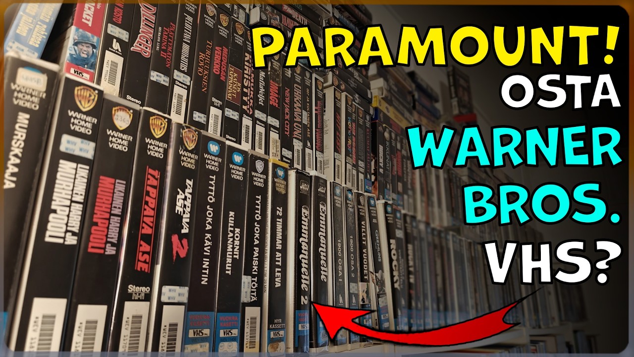 WARNER BROS. VHS-hyllyn raivausoperaatio! Operaatio HOWARD alkaa!