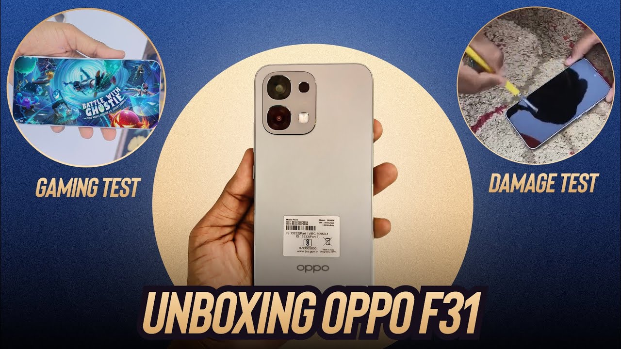 OPPO F31 5G | Unboxing & Review | Demeg Test | Gaming Test | OPPO F31 5G Lonch Date In India & Price
