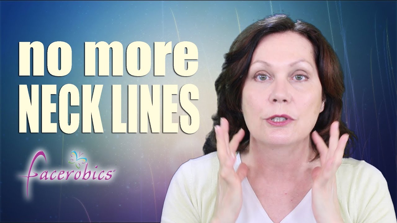 5 Top Tips to Get Rid of & Smooth Neck Lines & Neck Wrinkles Permanently | FACEROBICS® Face Exercise