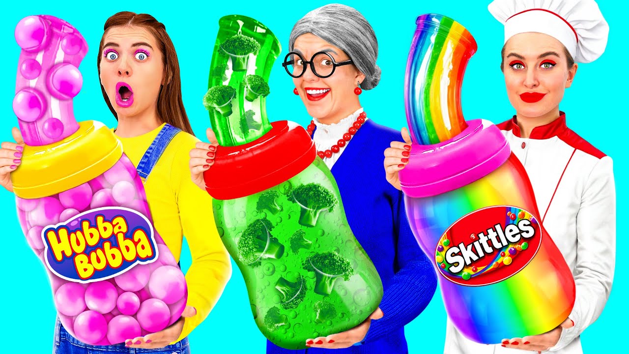 Reto De Cocina Yo vs Abuela | Fantásticas Recetas de Cocina por DuKoDu Challenge