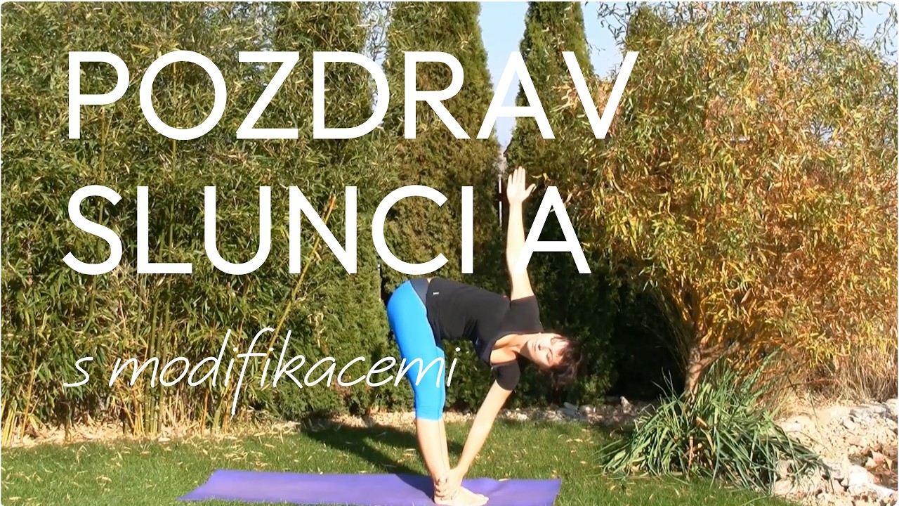 Pozdrav slunci A a modifikovanými pozicemi