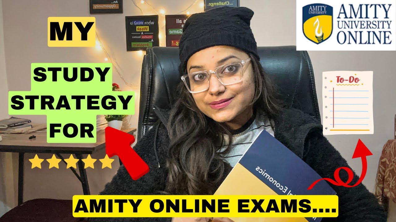 This is How I Am Preparing For My Amity Online Exams...🔥WITH One BONUS TIP✅.
