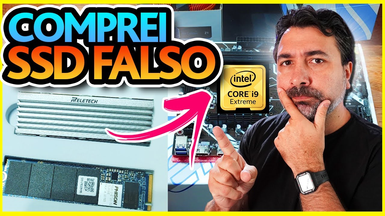 ⚠️ COMPREI SSD FALSO - Como saber se seu SSD &eacute; falso - Dicas para verificar se o SSD &eacute; falso