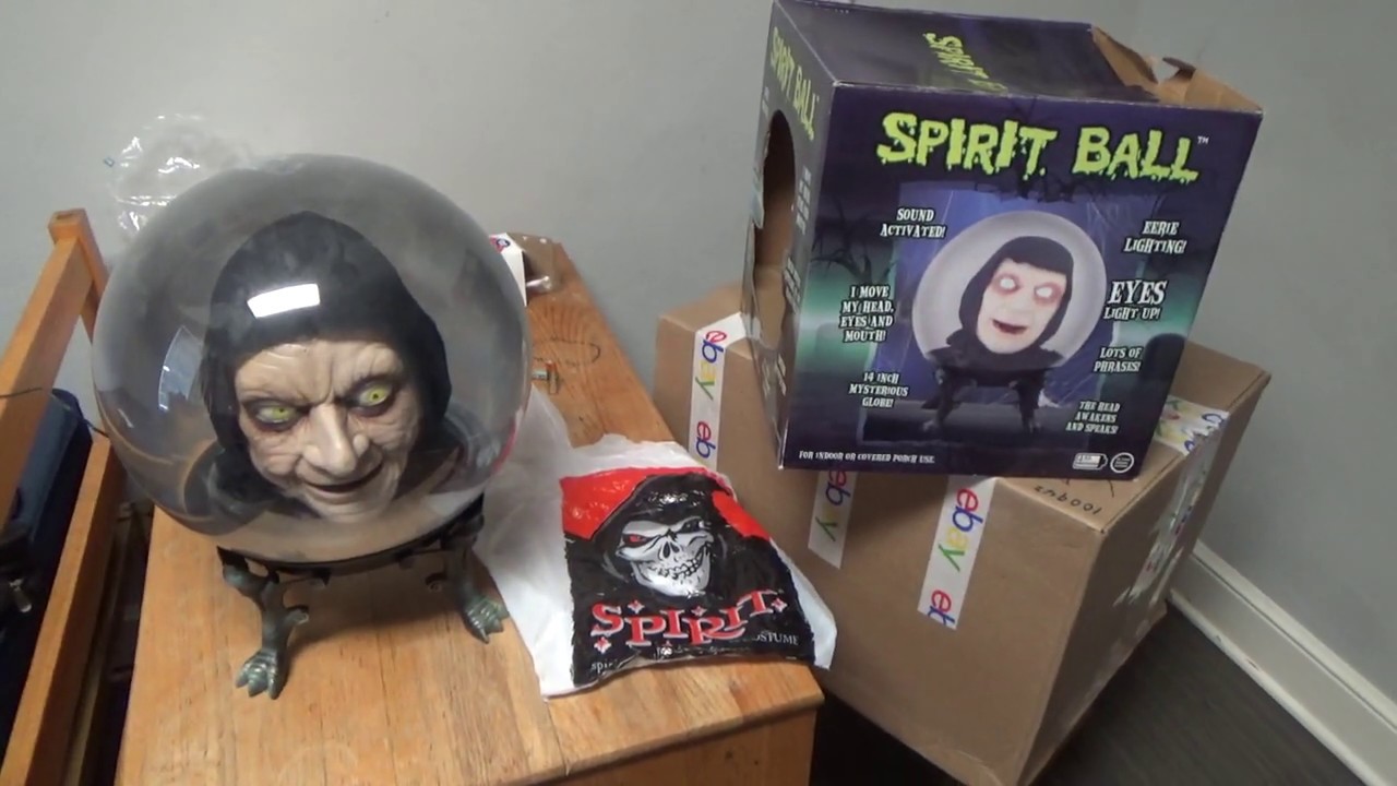 Gemmy (Spirit Halloween) Large Mad Scientist Spirit Ball (07 Model)
