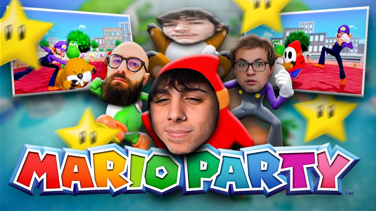 SONO un TIPO TIMIDO su SUPER MARIO PARTY!! con Marza, Mollu e Gianko