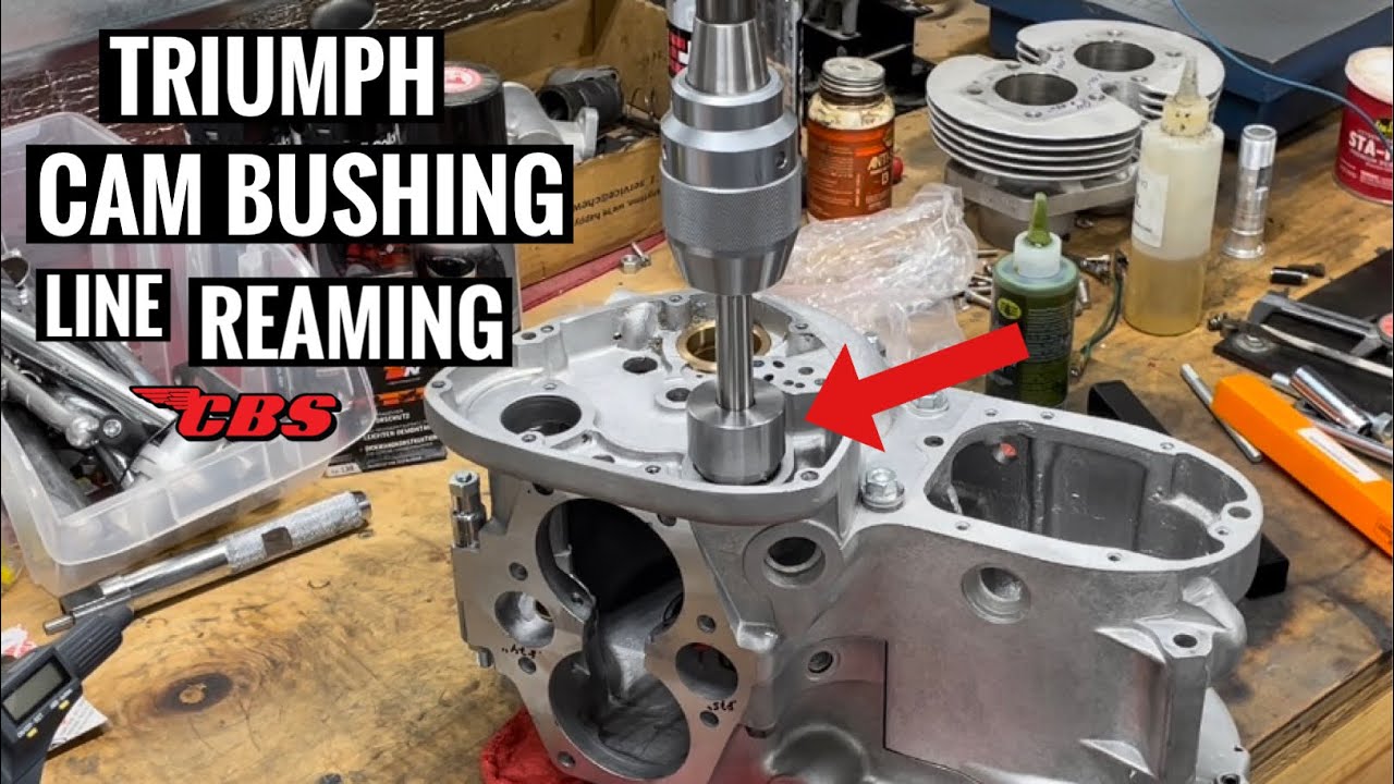 Triumph Cam Bushing Line Reaming