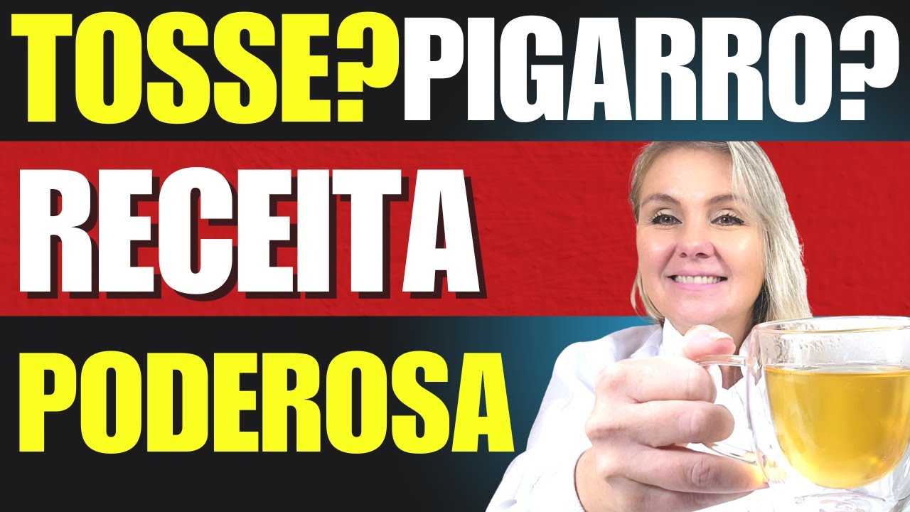 RECEITA PODEROSA: DE ADEUS &Agrave; TOSSE MUCO E PIGARRO NA GARGANTA
