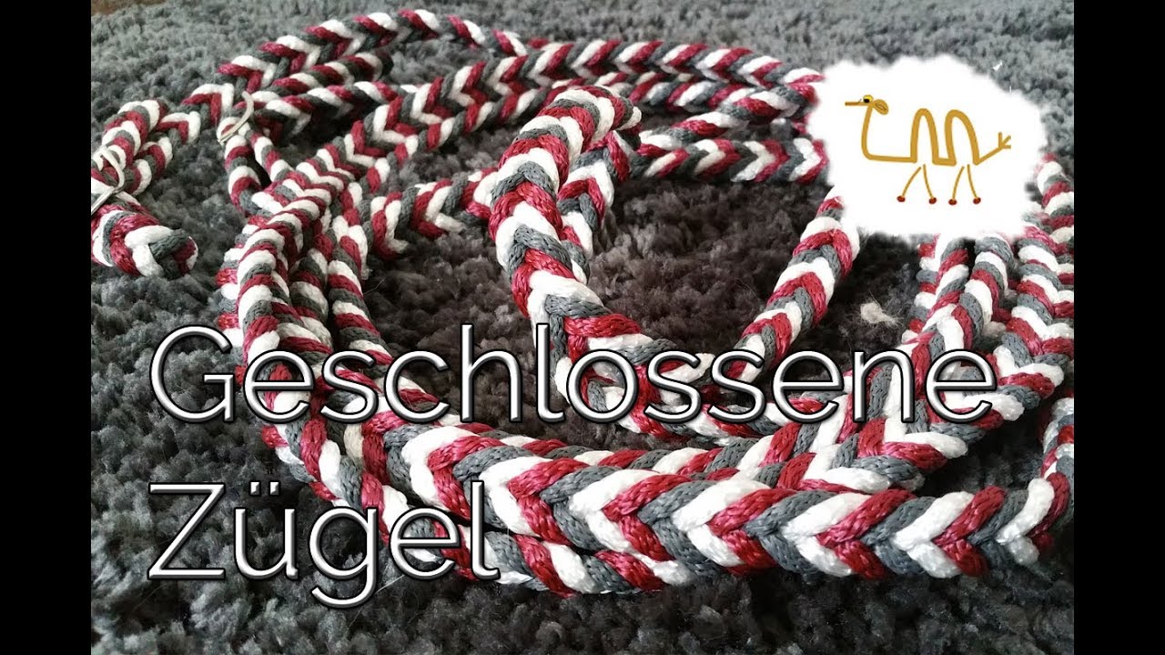 【DIY】 ~ Geschlossene Zügel ~ 【Reitstilset 'Englisch'】- Zügel flechten