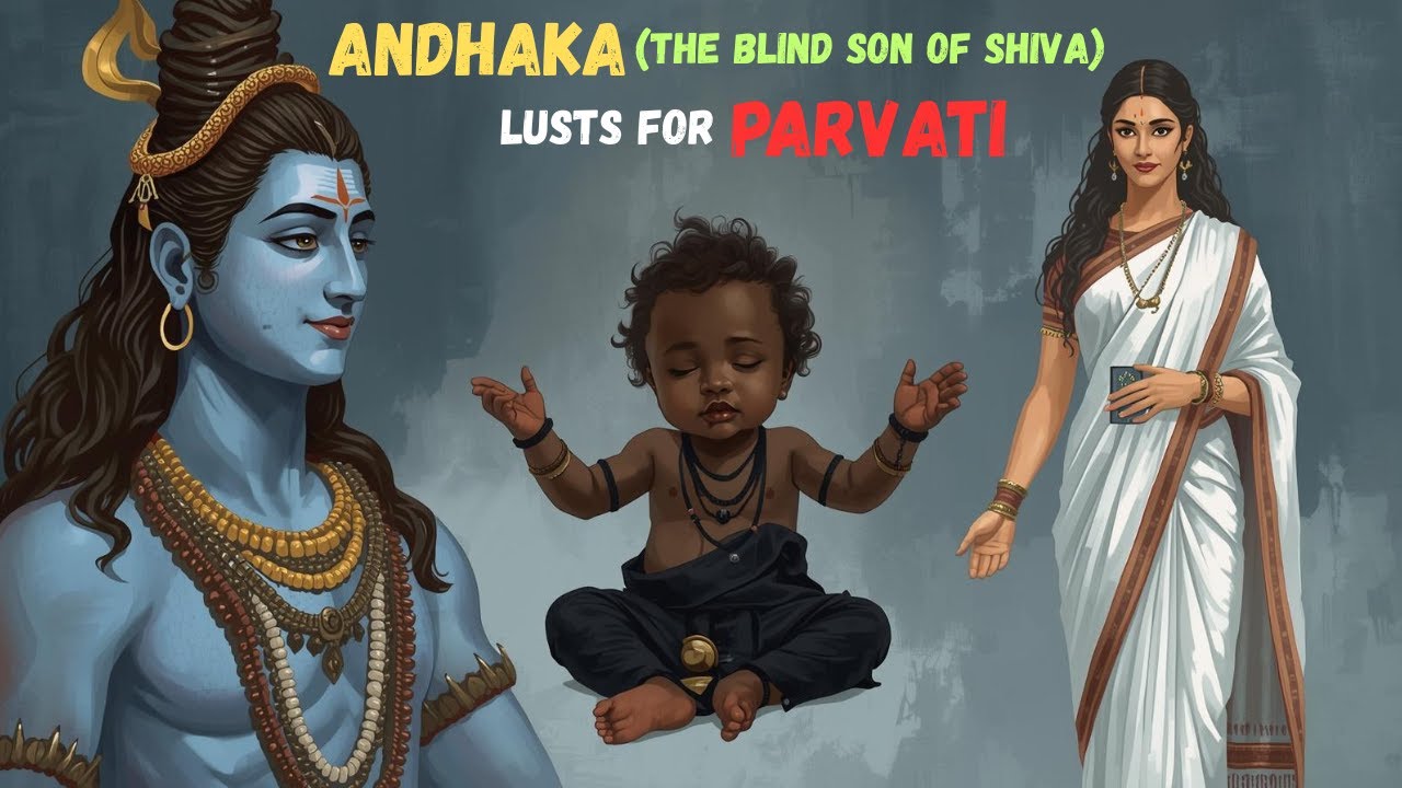 A Son Who Desired His Mother | Andhaka and the Curse of Lust I Shiva, Parvati & Andhaka I IndianMyth