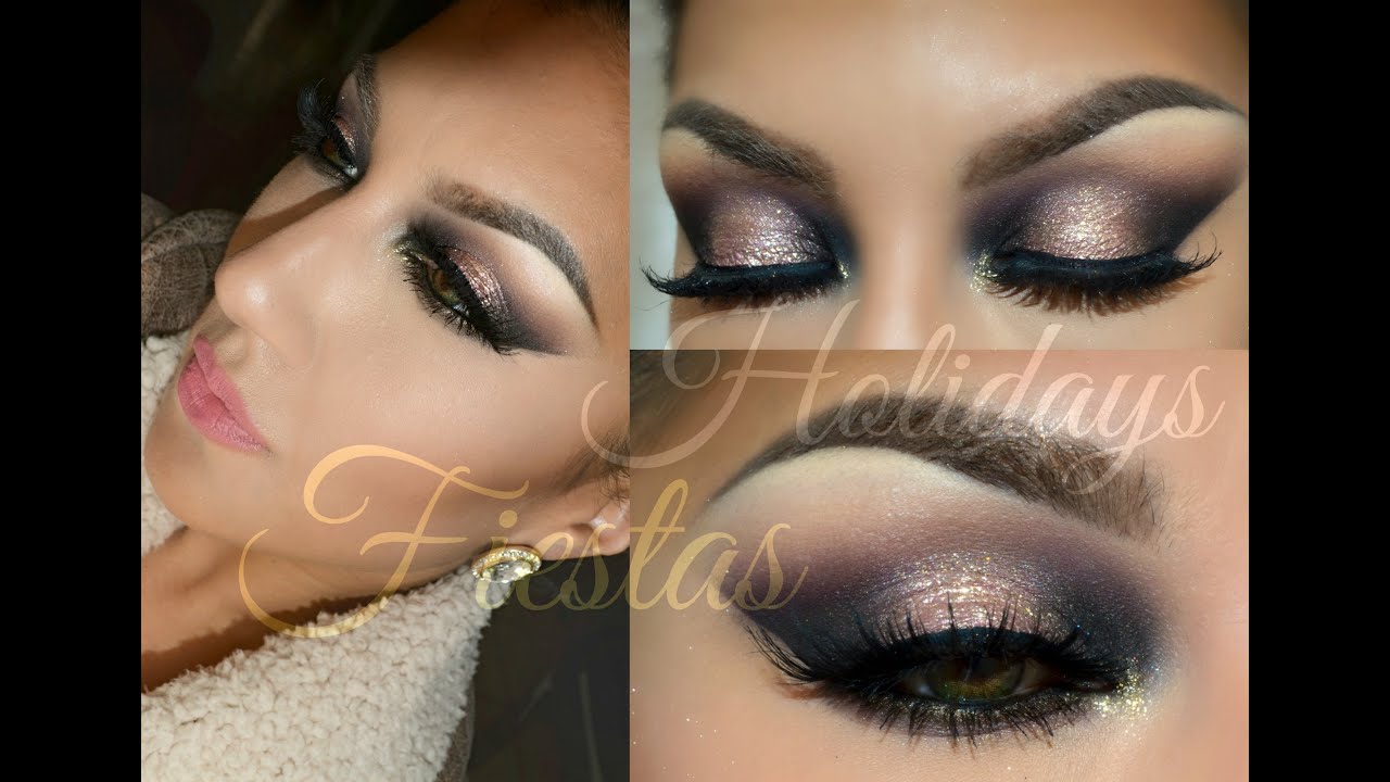 Holidays - Fiestas  tutorial Maquillaje