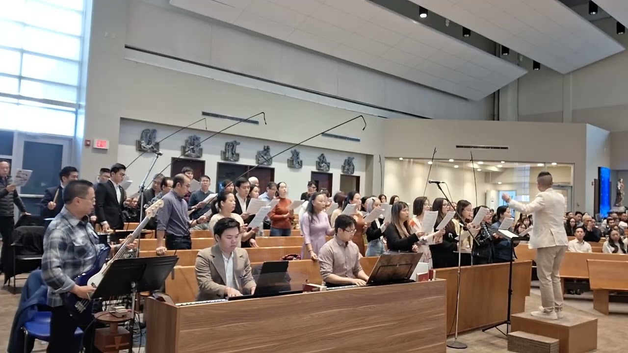 Trông cây Chúa ( Ng Duy). cđ Niêm Tin gx Thánh vinh Son Liem.  Calgary Alberta Canada