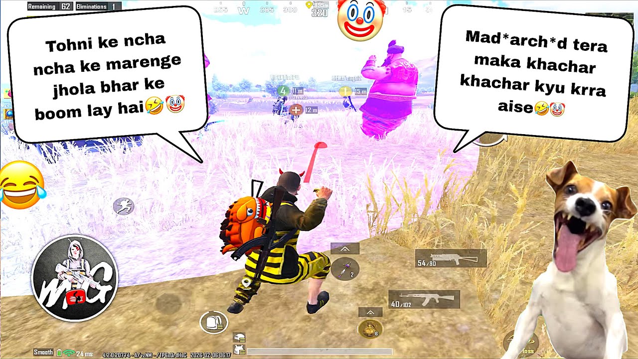JINI MODE🧞‍♂️🤣NEXT LEVEL IRRITATING RANDOMS😈TROLLING  RANDOM TEAMMATES😂|| BGMI FUNNY & WTF MOMENTS