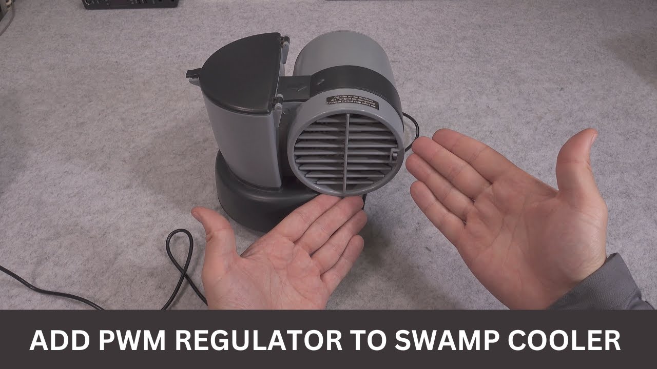 Westfalia Mini Klimaanlage & Mini PWM controller = fixing car swamp cooler speed regulator