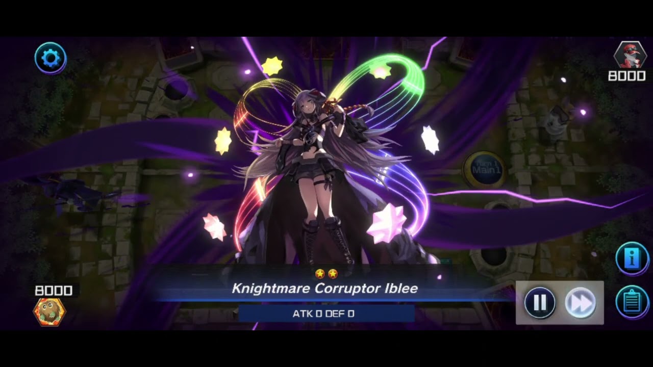 Yugioh/Югио!Master Duel. Knightmare Corruptor Iblee.