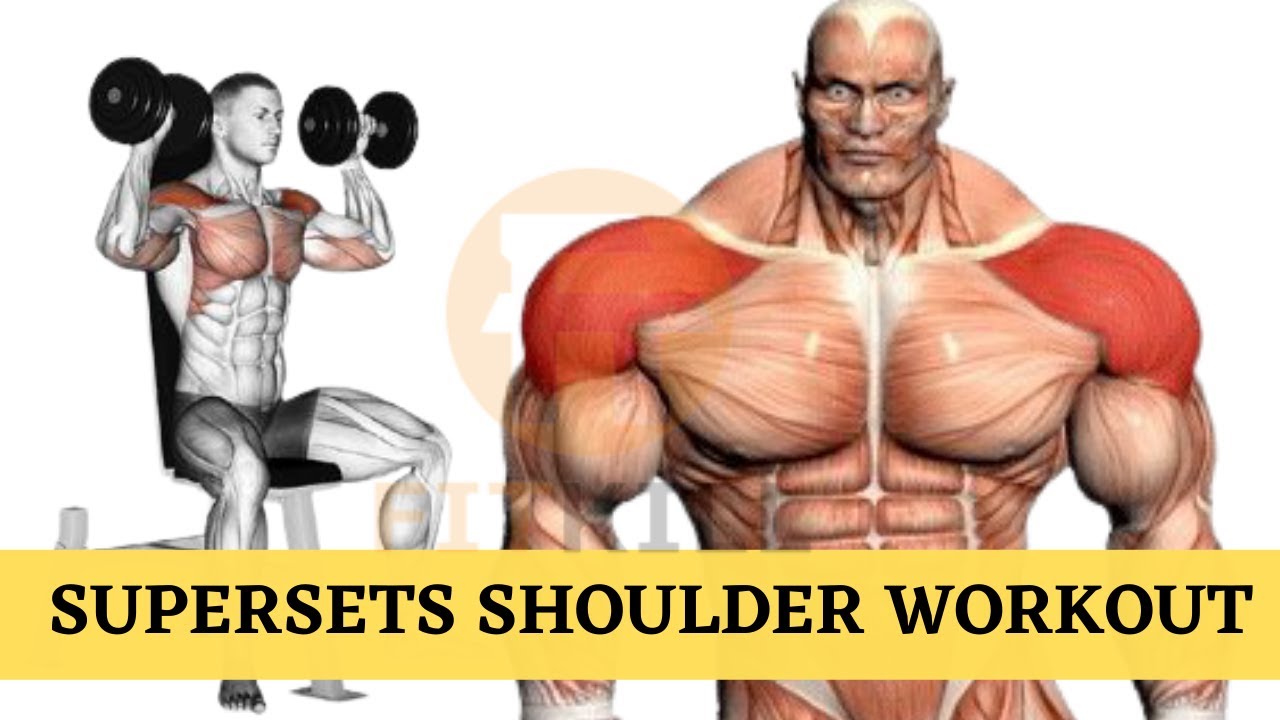 5 Best killer Superset Shoulder Workout Bodybuilding | Fitkill