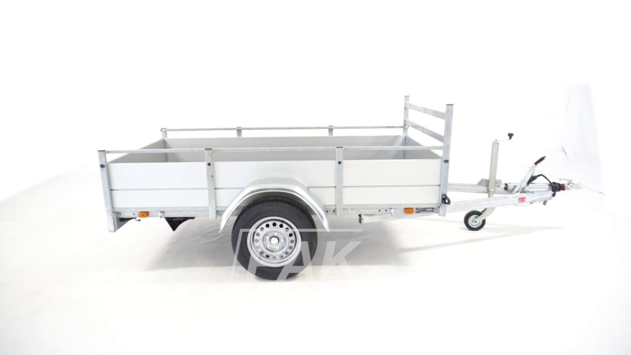 Anssems BSX enkelas bakwagen PAK Aanhangwagens