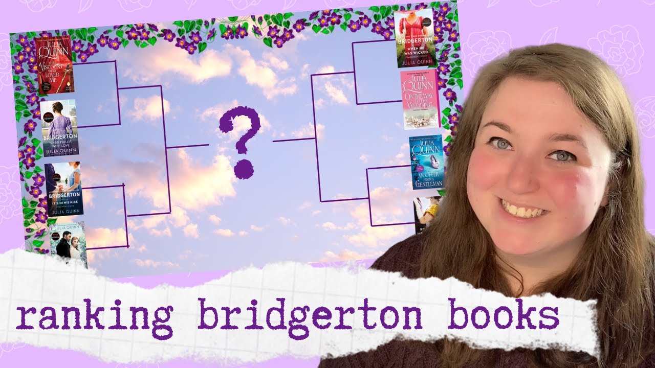 ranking the bridgerton books 📚 tournament knock-out style!