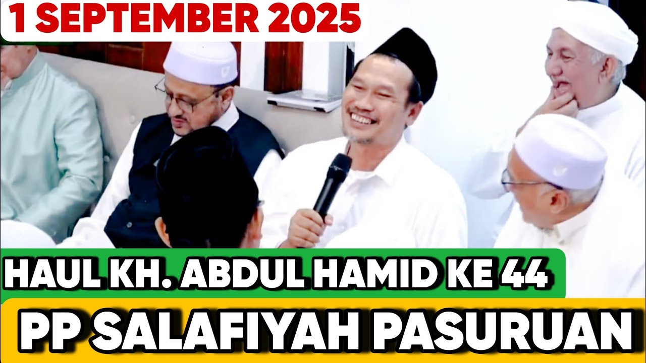 LIVE GUS BAHA TERBARU HAUL KH. ABDUL HAMID PASURUAN, PP SALAFIYAH PASURUAN 1 SEPTEMBER 2025