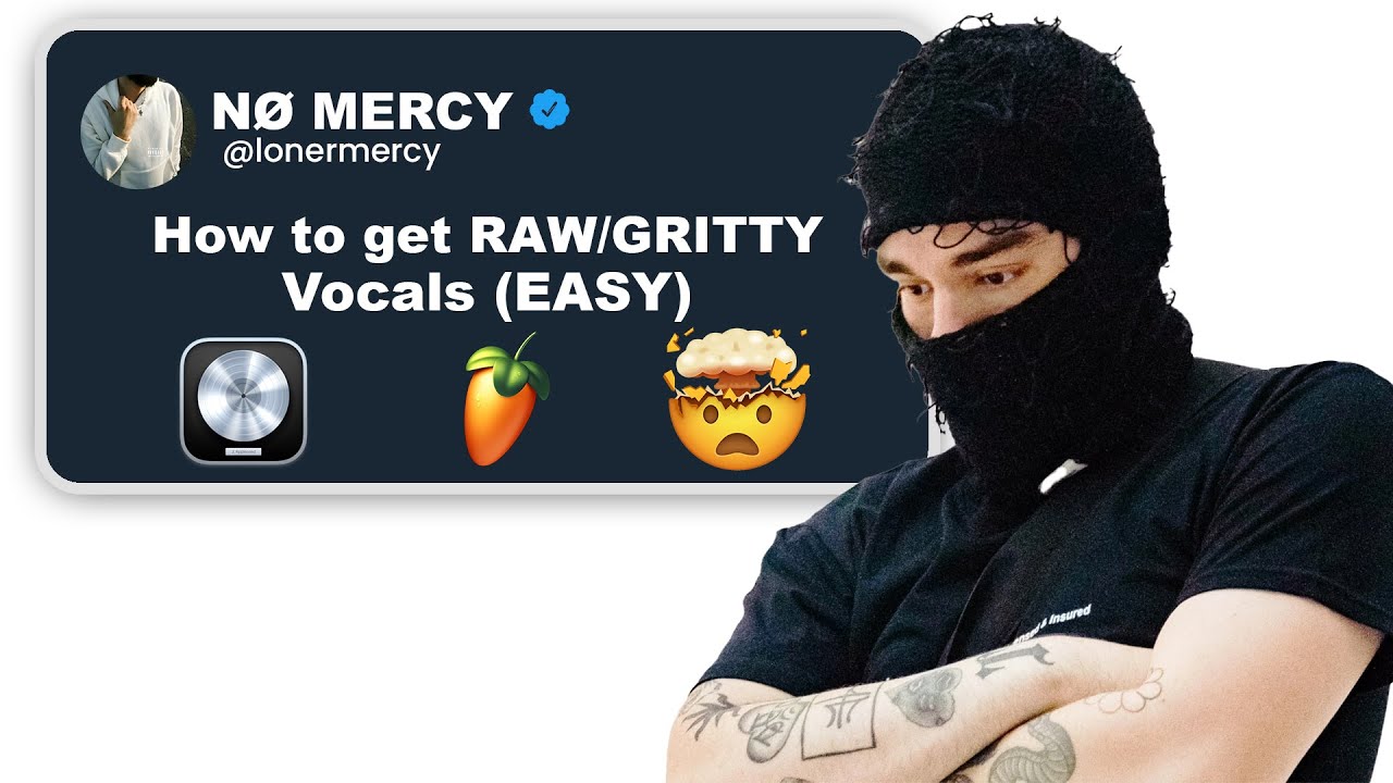How to get RAW/DISTORTED Vocals (EASY)