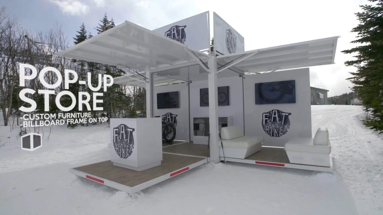 Mobile Pop Up Store Setup | Loki Box Design