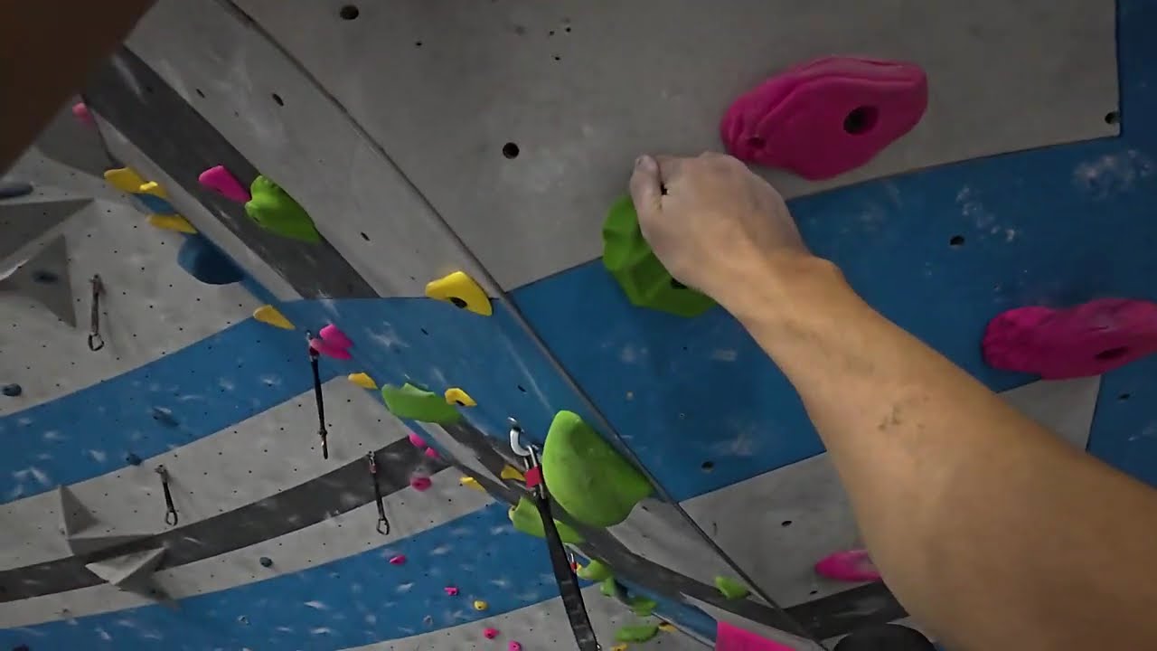 Lead Climbing 5.11b 