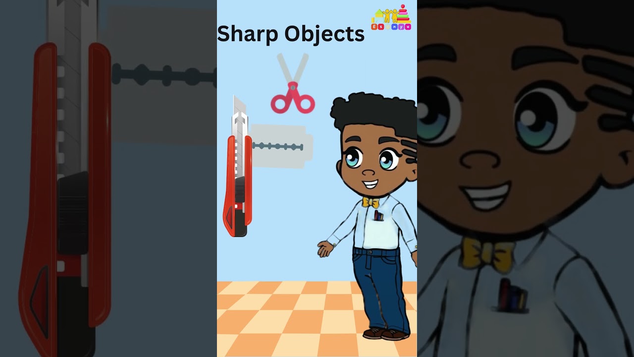 Best safety tips kids video entittled, ''Dangerous Objects- be ware / #educational #esanyukidsvideo