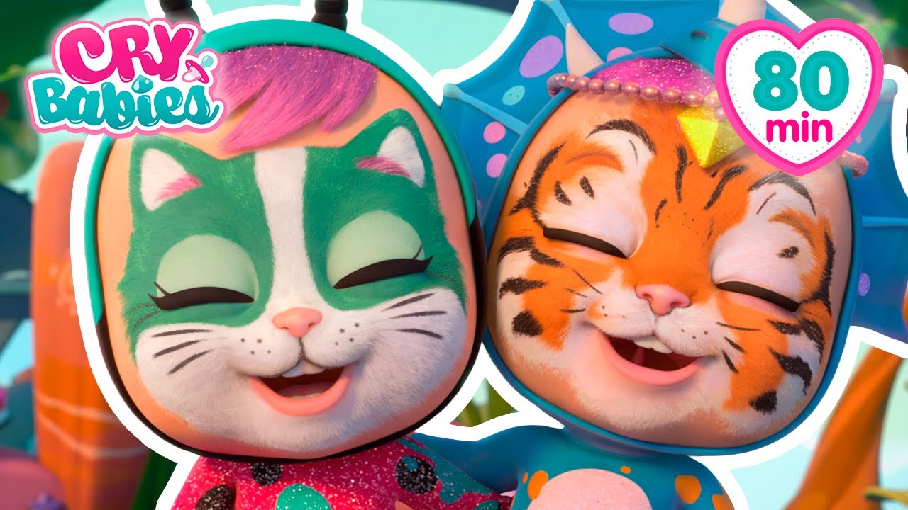 ИГРАЕМ В АКВАГРИМ С ЖИВОТНЫМИ 🖌️ CRY BABIES ⭐ Мультики для детей на русском