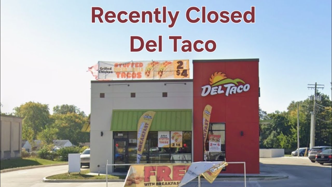 Recently Closed Del Taco Marion OH