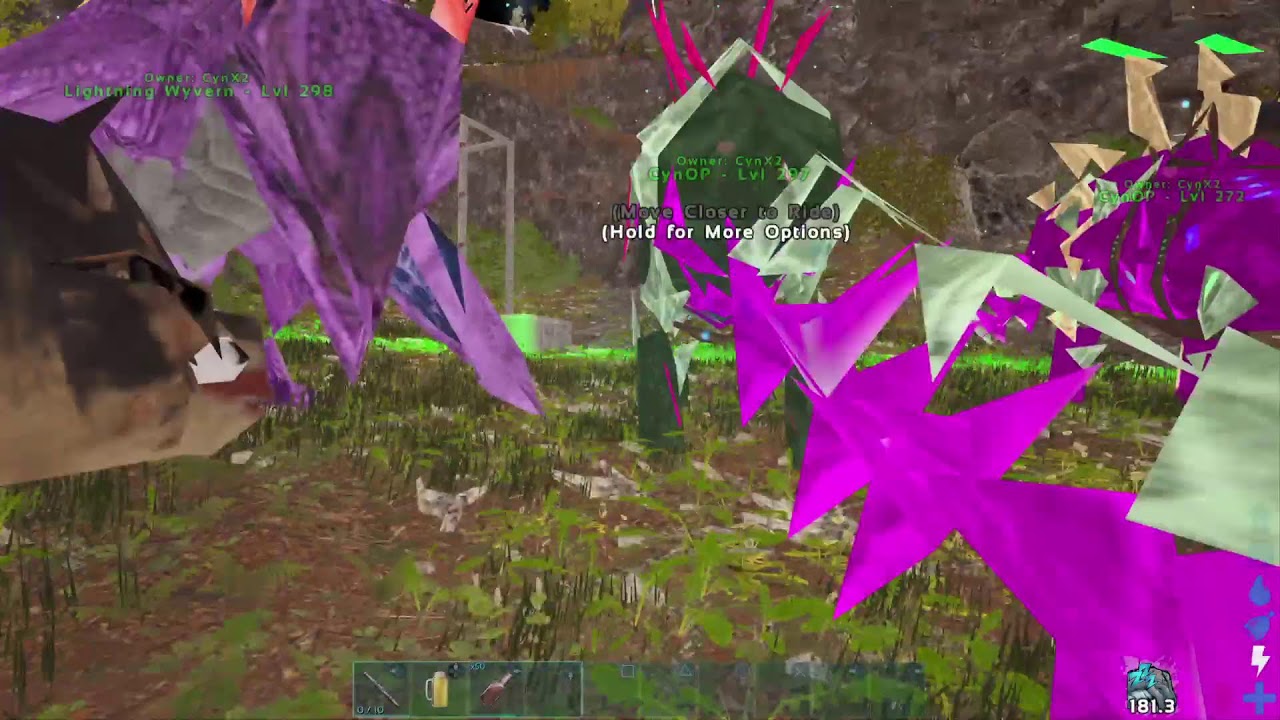 Live!!! Ark life in a nut shell raiding bases an grinding loot!!!2