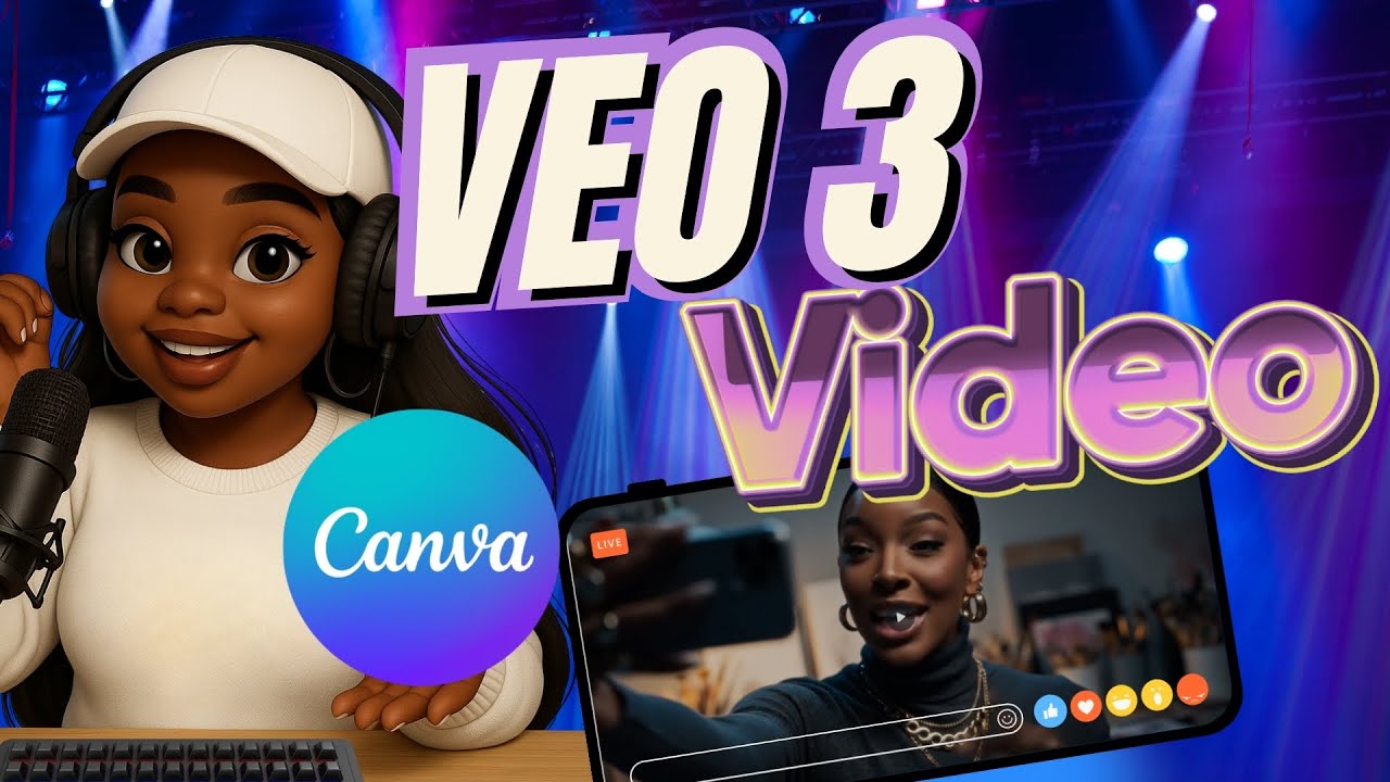 How to Use Canva VEO 3 to Create Viral Videos For Your Creative Biz