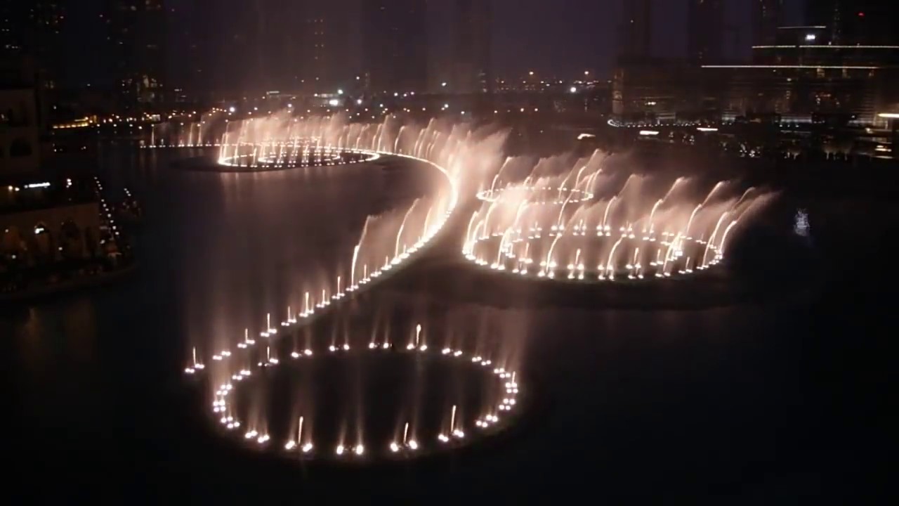 Dubai Fountain: I Will Always Love You