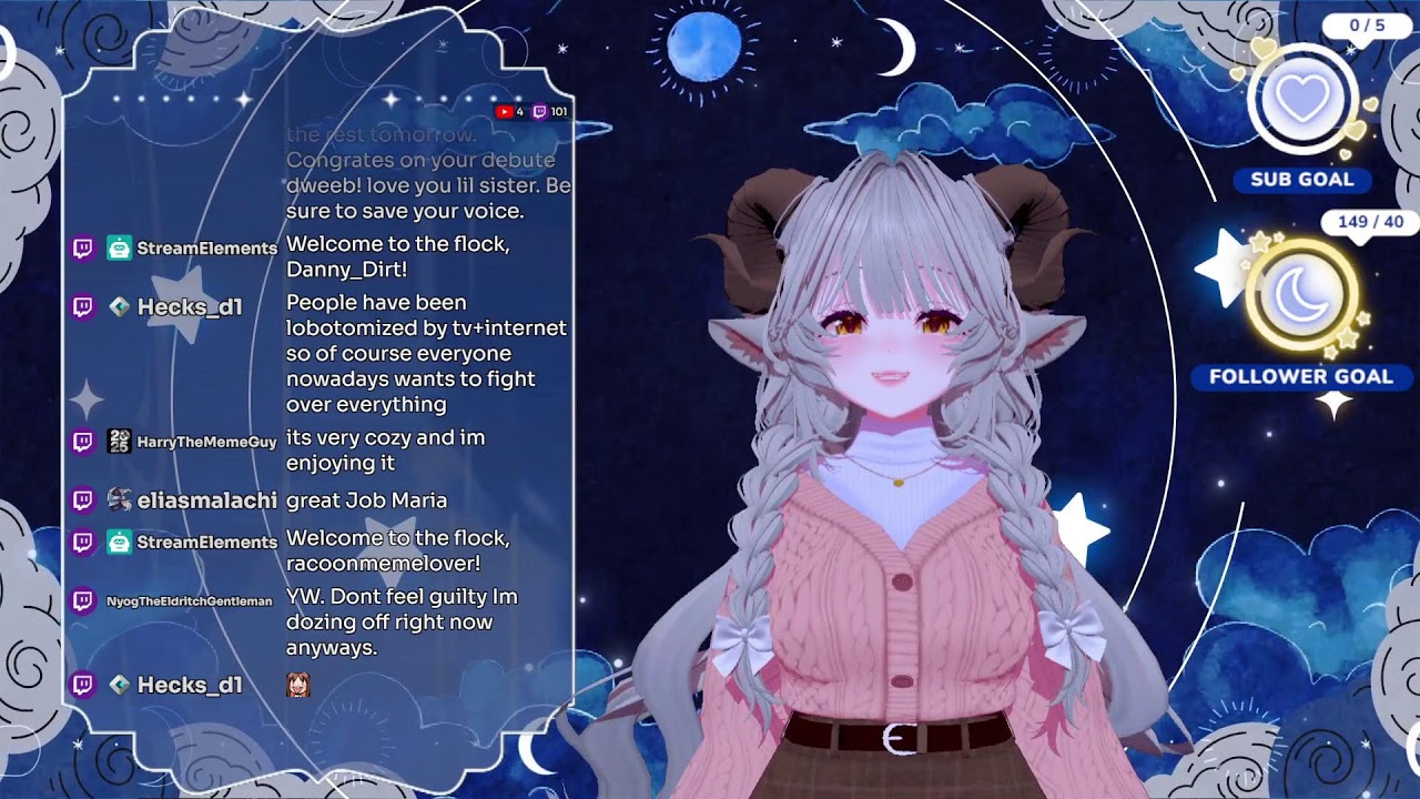 One of the Lord's Heavenly Flock Arrives! Maria Grace's Debut Stream!