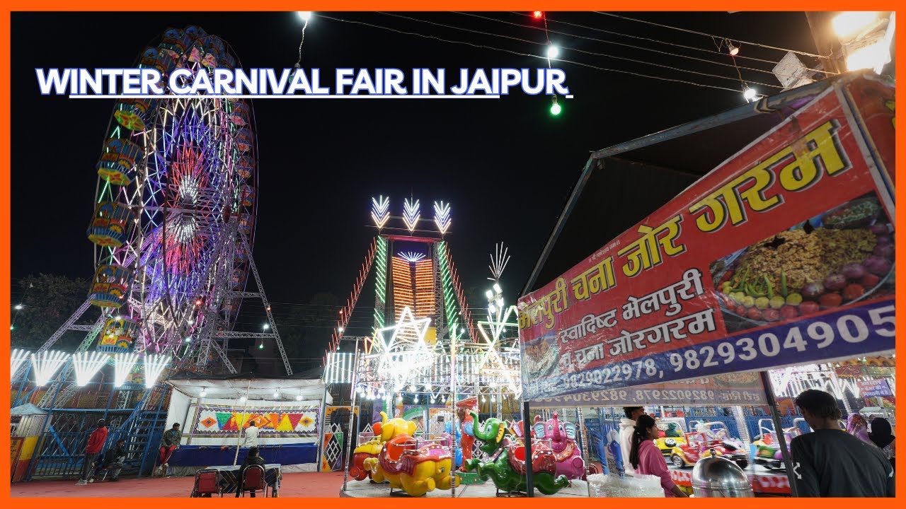WinterCarnival in jaipur pink city 2025 || Jaipur || Rajasthan travel