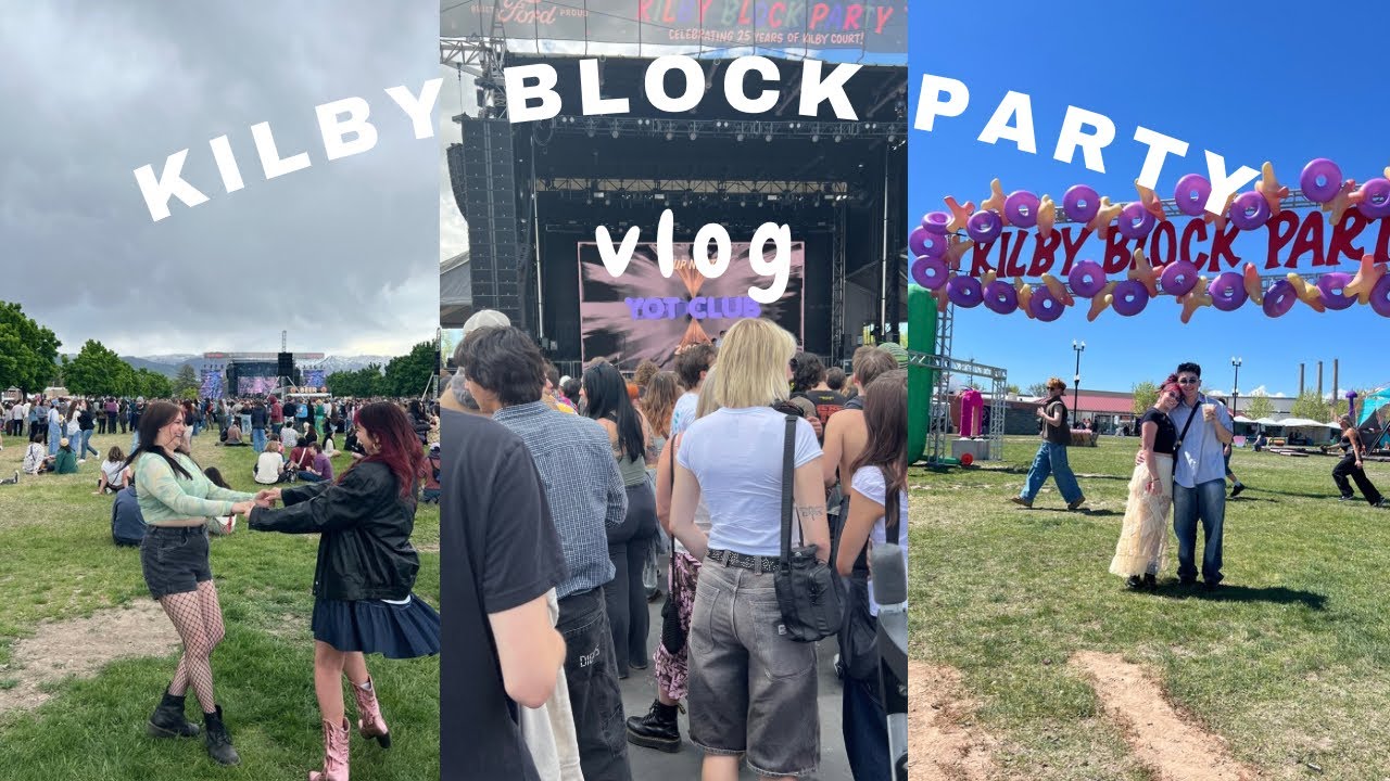 KILBY BLOCK PARTY VLOG *festival, music, food, outfit Inso, and more!*