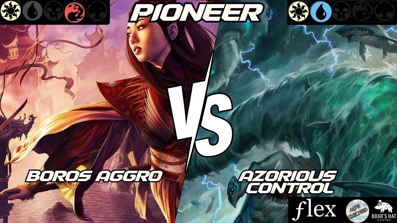 Boros Aggro VS Azorius Control [MTG Pioneer]