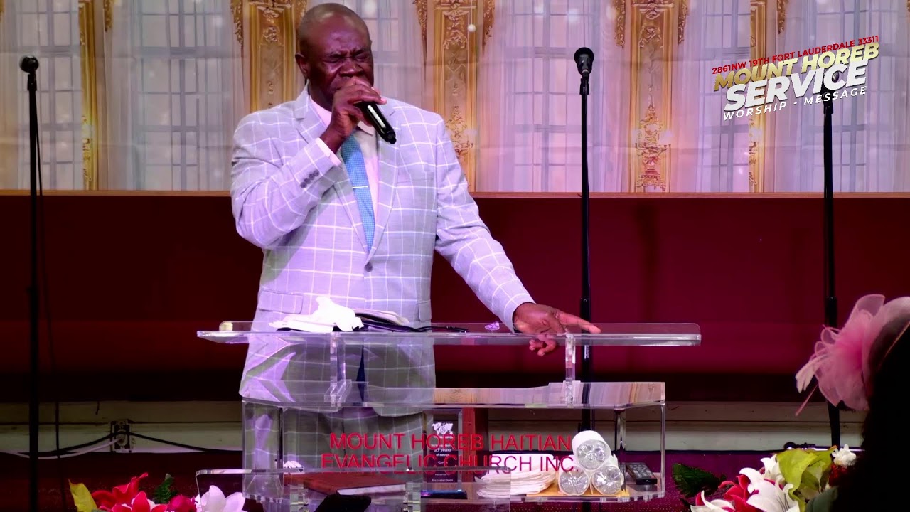 Service Dimanche 01 Fevrier de L'eglise Mount-horeb