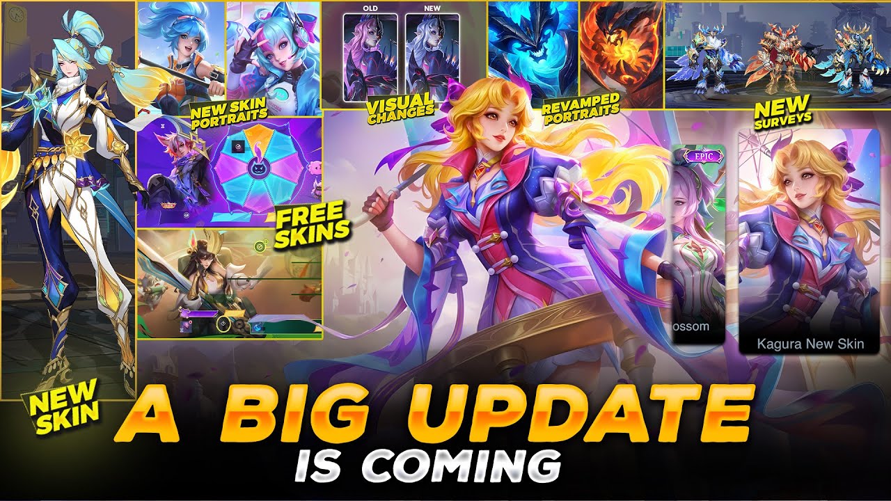 BIG UPDATE: Kagura Glowup?! FREE Karina Skin, Revamped Thamuz & New Guinevere Epic!