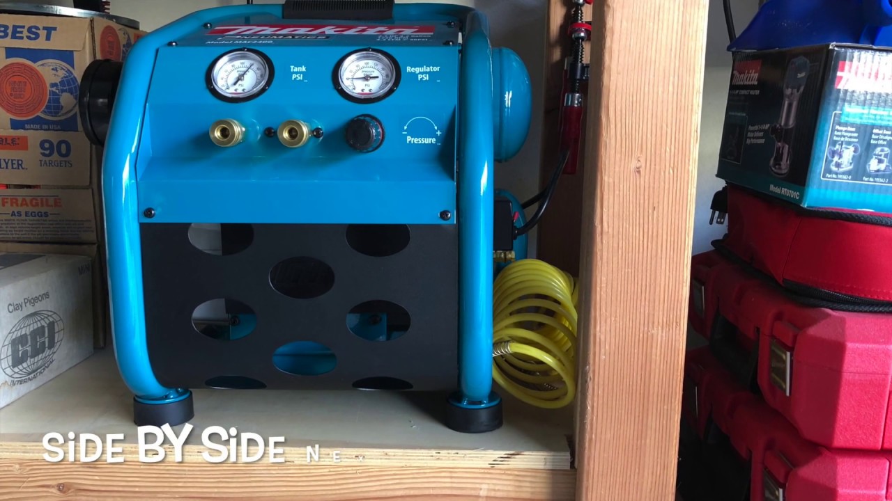 Air Compressor replaced Pancake Style with Makita MAC2400