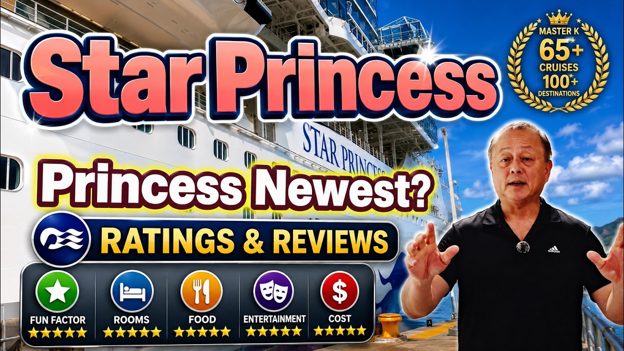 Star Princess ⚓Princess Newest??  The Largest Cruise Ship in Princess Fleet🌎Honest Ratings & Reviews