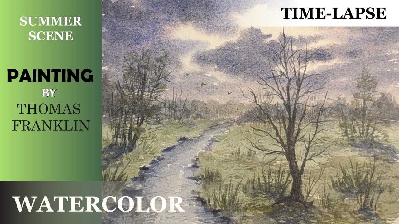 Landscape Painting - Under 1 hour (Easy)