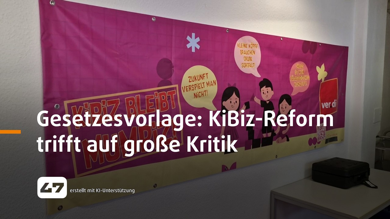STUDIO 47 .live | GESETZESVORLAGE: KIBIZ-REFORM TRIFFT AUF GROSSE KRITIK