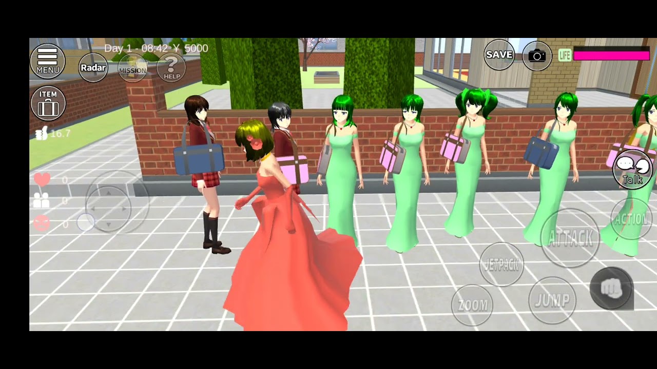 #sakuraschoolsimulator #squidgamchallenge #animation 