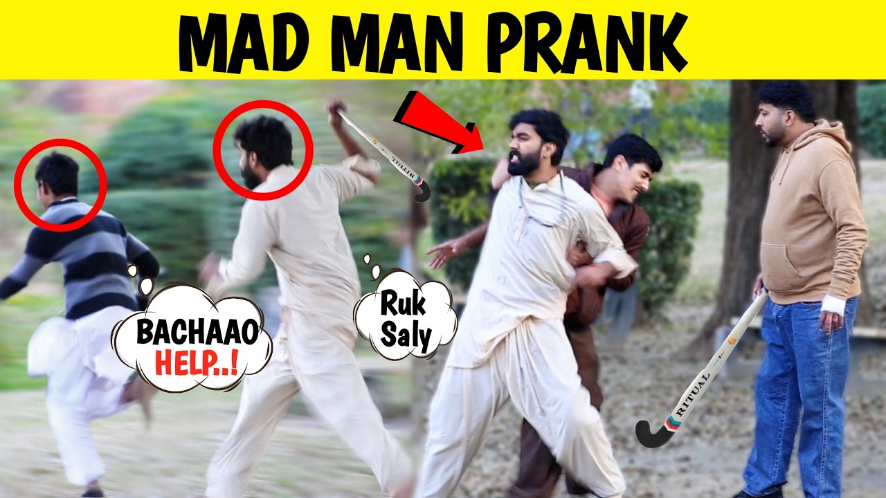 Mad Man Prank😂 || Funniest Prank || by Sharik Shah & Iqbal Malik @sharikshah