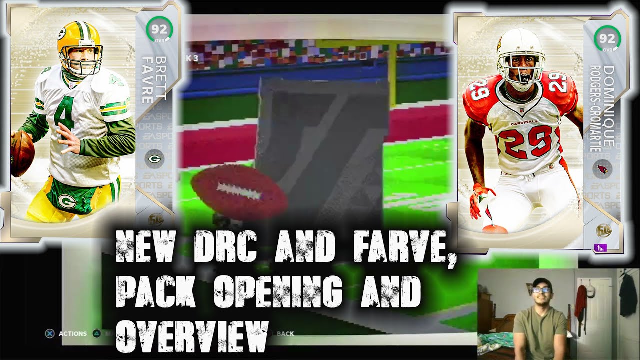 New Team Standouts and The 50 DRC and Farve Madden 21 ultimate team