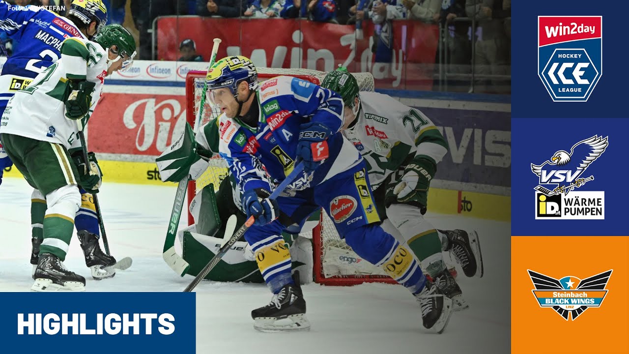 ICE: EC iDM Wärmepumpen VSV vs. Steinbach Black Wings Linz | Highlights