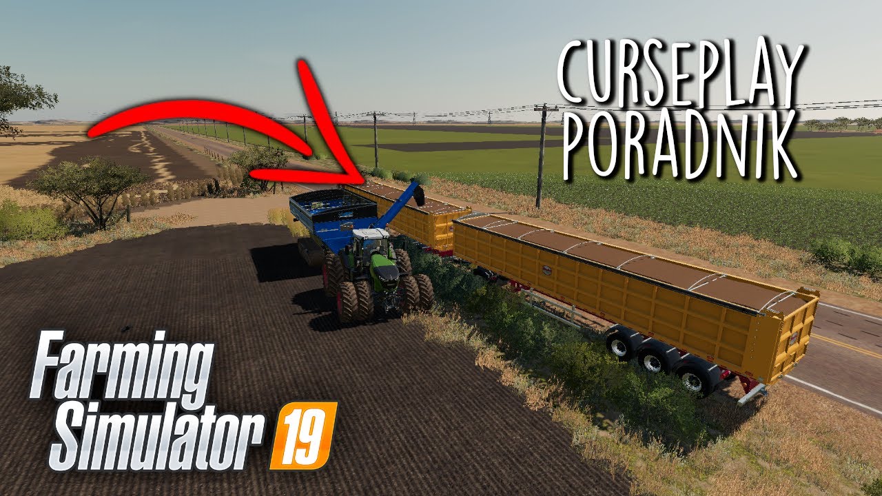 COURSEPLAY FARMING SIMULATOR 19 PORADNIK *przeładunek*