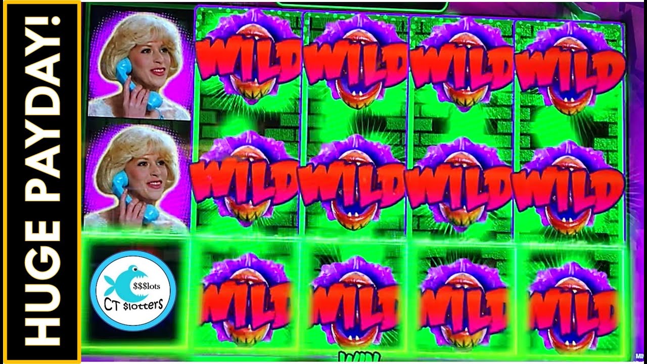 ALL LOCKED WILDS FOR 9 SPINS! 💰 2nd SPIN HUGE WIN BONUS ⭐ NEW LITTLE SHOP OF HORRORS SLOT MACHINE!