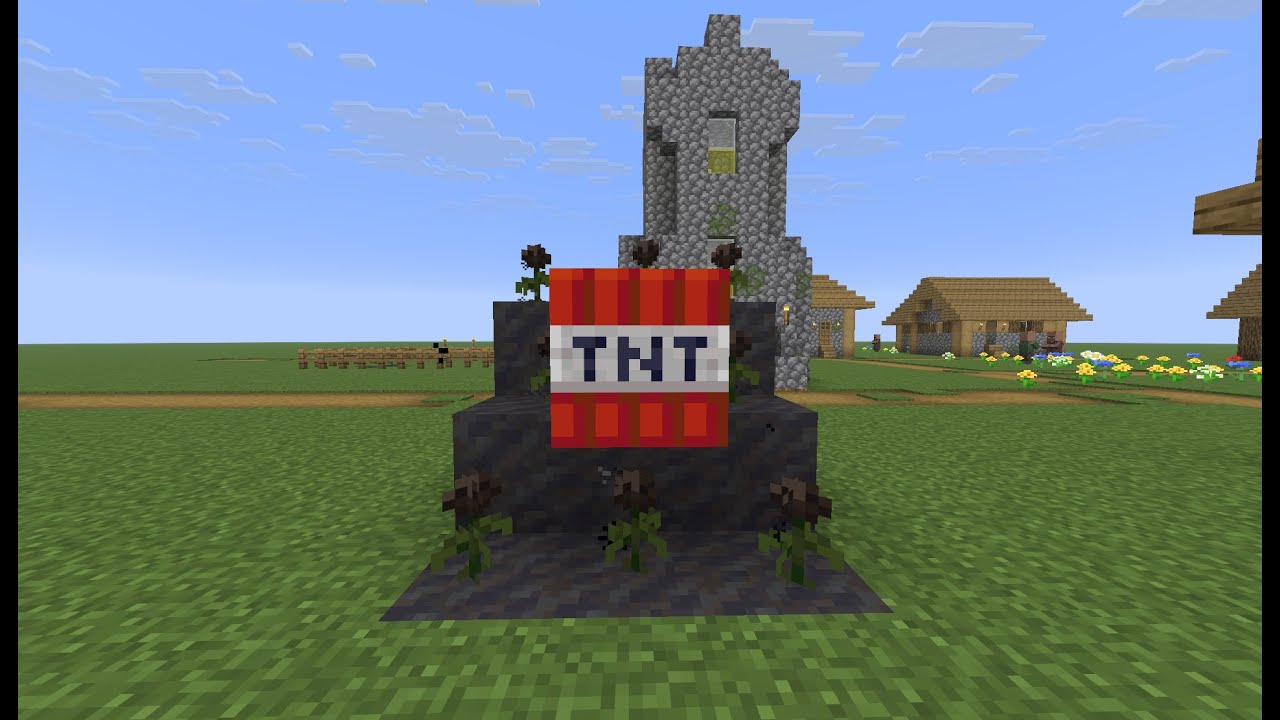 🔴Minecraft - TNT village live  #minecraft #shorts